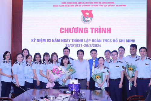 Tuổi trẻ Quản lý thị trường: Nhiều hoạt động ý nghĩa nhân ngày thành lập Đoàn