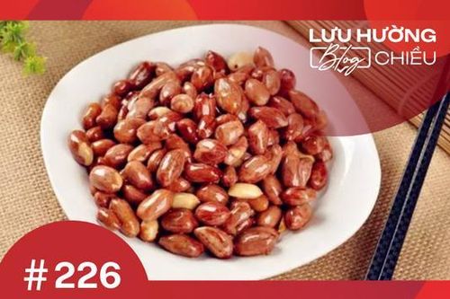 Đậu phộng rang vào Nam ra Bắc