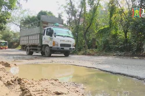 Tỉnh lộ 35 xuống cấp nghiêm trọng, mất an toàn giao thông