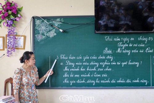 Rèn nét chữ, luyện nết người