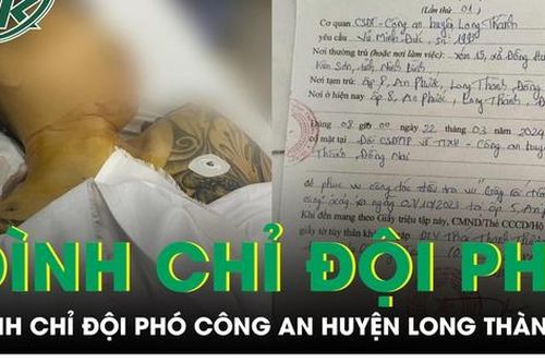 Đình chỉ Phó đội trưởng Công an huyện liên quan đến một người tử vong