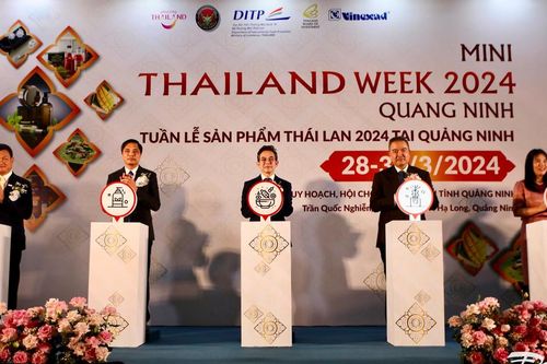 Khai mạc Tuần lễ sản phẩm Thái Lan 2024 tại Quảng Ninh