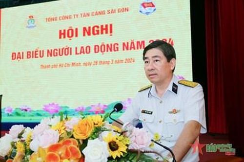 Tổng công ty Tân Cảng Sài Gòn: Hội nghị đại biểu người lao động năm 2024