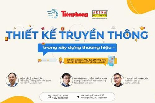 Chuỗi chương trình Thiết kế truyền thông trong xây dựng thương hiệu đến Học viện Phụ nữ Việt Nam