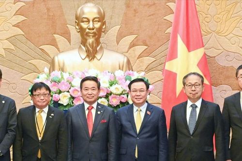 Chủ tịch Quốc hội tiếp Đoàn đại biểu Liên đoàn các tổ chức kinh tế Nhật Bản