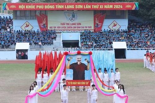 Khai mạc Hội khỏe Phù Đổng tỉnh Lạng Sơn
