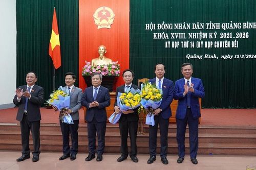 Quảng Bình: Điều động, bổ nhiệm nhiều lãnh đạo chủ chốt