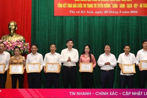 Thị xã Kỳ Anh tập trung xây dựng các tiêu chí nông thôn mới, đô thị văn minh
