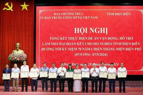Điện Biên: Hoàn thành làm nhà Đại đoàn kết cho 5.000 hộ nghèo
