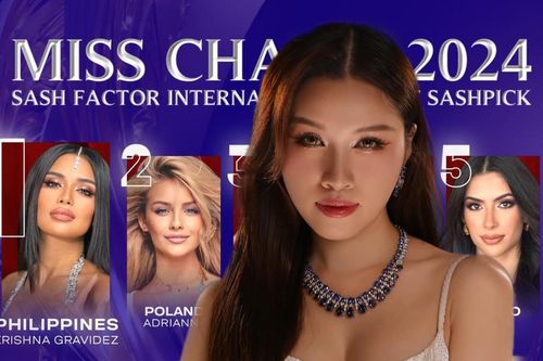 Đại diện Philippines được dự đoán đăng quang Miss Charm 2024