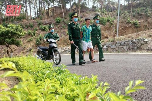 Đồn Biên phòng Pù Nhi bắt quả tang đối tượng tàng trữ ma túy trái phép