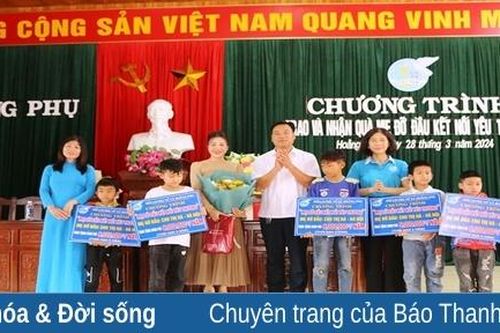 Thêm 6 trẻ mồ côi có hoàn cảnh khó khăn tại xã Hoằng Phụ được nhận đỡ đầu
