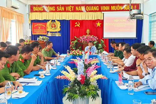TX. Tịnh Biên tăng cường công tác phối hợp giữa lực lượng công an, quân sự và bộ đội biên phòng