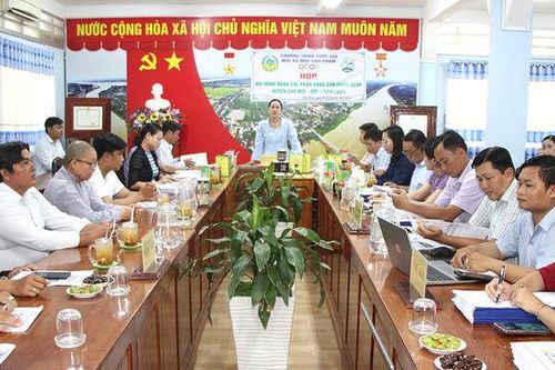 Chợ Mới đánh giá, phân hạng 6 sản phẩm OCOP huyện Chợ Mới