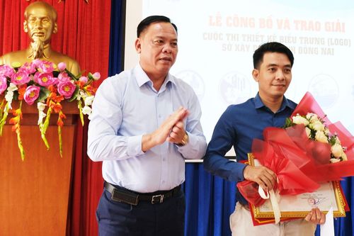 5 tác giả đoạt giải Cuộc thi Thiết kế logo Sở Xây dựng tỉnh Đồng Nai