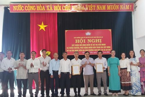 Xây dựng mô hình điểm về đô thị văn minh tại phường Ngô Mây