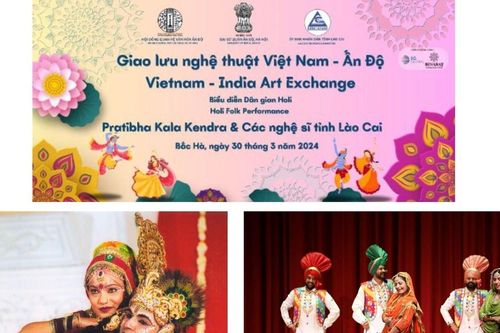 Bắc Hà sẽ đón nhóm múa dân gian Pratibha Kala Kendra (Ấn Độ) vào trưa 30/3