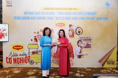 Nestlé Việt Nam: Hợp tác mô hình dịch vụ gia đình 'Cùng MAGGI nấu nên cơ nghiệp'