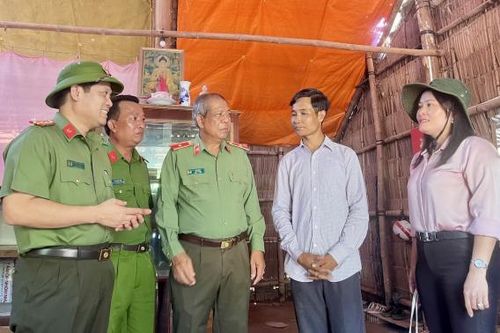 Bộ Công an khảo sát xây dựng 1.290 căn nhà tặng người dân Trà Vinh