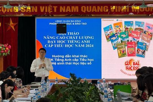 Nâng cao chất lượng dạy học tiếng Anh cấp tiểu học năm 2024