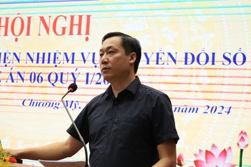Chương Mỹ đã thành lập được 207 tổ chuyển đổi số cộng đồng