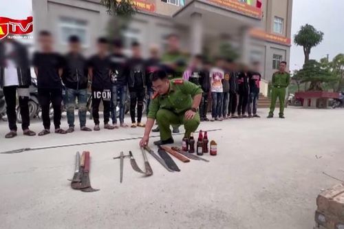 Đã bắt giữ được 2 đối tượng cầm đầu nhóm thanh thiếu niên gây rối lúc rạng sáng