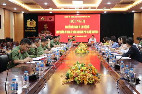 Tập trung các biện pháp xây dựng Đảng bộ Công an thành phố trong sạch, vững mạnh