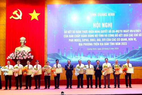 TP Hạ Long dẫn đầu bảng xếp hạng PAR-Index, DDCI, DTI của tỉnh Quảng Ninh