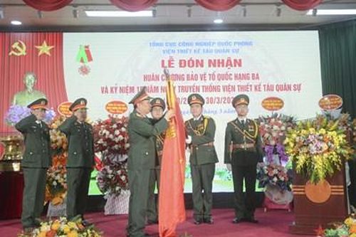 Viện Thiết kế tàu quân sự kỷ niệm 15 năm ngày truyền thống