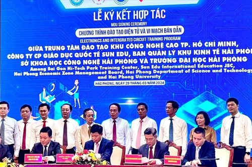 SHTP ký kết hợp tác với Hải Phòng phát triển nguồn nhân lực công nghệ
