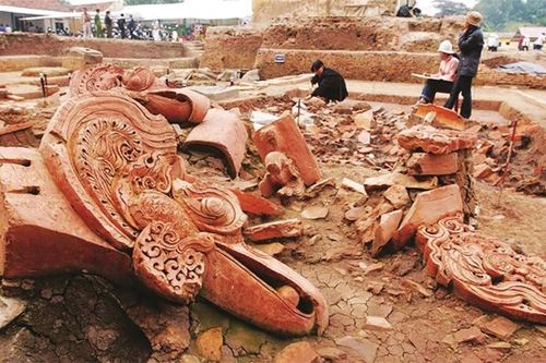 Tiếp tục khai quật khảo cổ tại trung tâm Hoàng thành Thăng Long