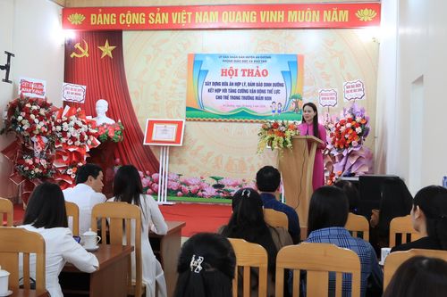 Xây dựng giải pháp nâng cao chất lượng chăm sóc, nuôi dưỡng trẻ mầm non