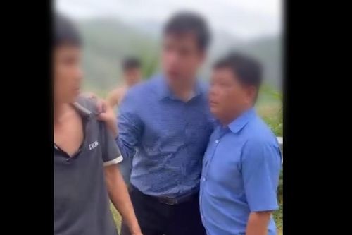 Xác minh vụ lãnh đạo xã uống rượu, cự cãi với người dân sau va chạm giao thông