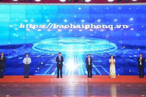 Báo Hải Phòng khai trương Tòa soạn điện tử và ra mắt giao diện mới Báo Hải Phòng điện tử