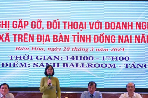 Lãnh đạo Đồng Nai đối thoại với các doanh nghiệp trong tỉnh