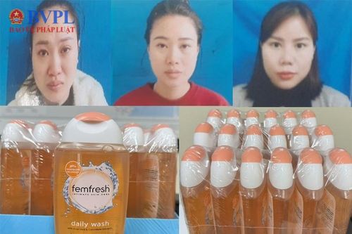 Phát hiện số lượng lớn dung dịch vệ sinh giả thương hiệu Femfresh