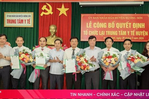 Sáp nhập Bệnh viện Cửa khẩu Cầu Treo vào Trung tâm Y tế Hương Sơn