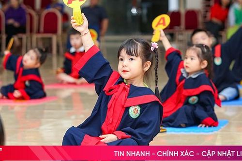Hấp dẫn sân chơi trí tuệ ở Trường Mầm non Trí Đức