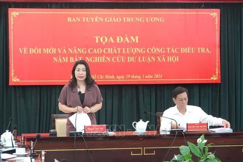 Kết quả điều tra dư luận xã hội góp phần giải quyết thỏa đáng nhiều vụ việc
