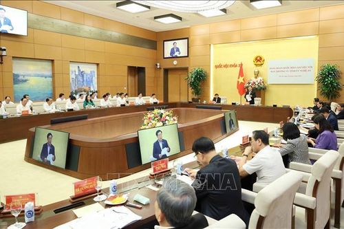 Đảng đoàn Quốc hội làm việc với Ban Thường vụ Tỉnh ủy Nghệ An
