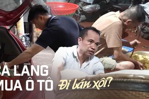 Đằng sau câu chuyện 'cả làng Phú Thượng mua ô tô tiền tỷ để đi bán xôi'
