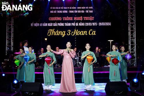 Rộn ràng những giai điệu kỷ niệm ngày Giải phóng thành phố