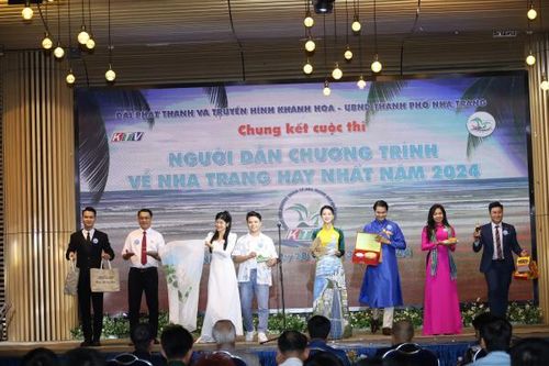 Chung kết cuộc thi 'Người dẫn chương trình về Nha Trang hay nhất năm 2024'