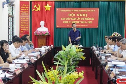 Hội nghị Ban Chấp hành Đảng bộ Khối các cơ quan và doanh nghiệp tỉnh