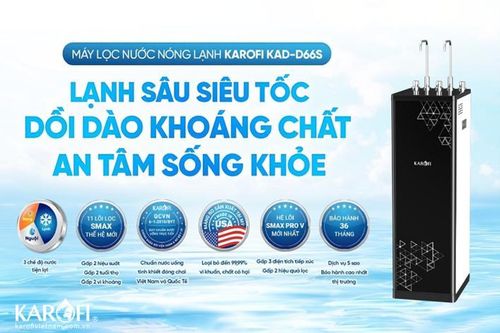 Máy lọc nước Karofi D66S có tốt không? Mua ở đâu giá tốt?