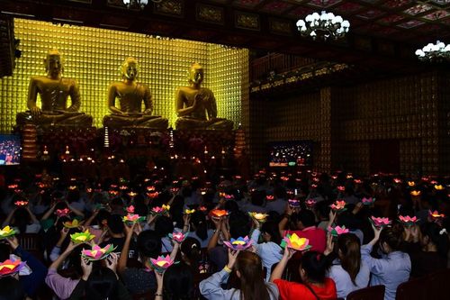 Chùa Giác Ngộ (Q.10), Pháp Võ (H.Nhà Bè) tổ chức Lễ vía Đức Quán Thế Âm Bồ-tát