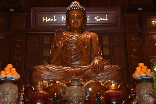 Lễ an vị tôn tượng Đức Phật Bổn Sư tại chùa Thiền Tịnh (Q.Bình Thạnh, TP.HCM)