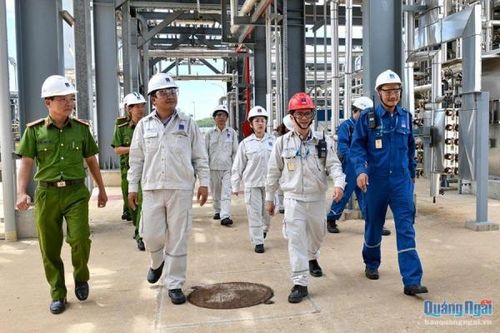 Đảm bảo an ninh, an toàn Nhà máy lọc dầu Dung Quất