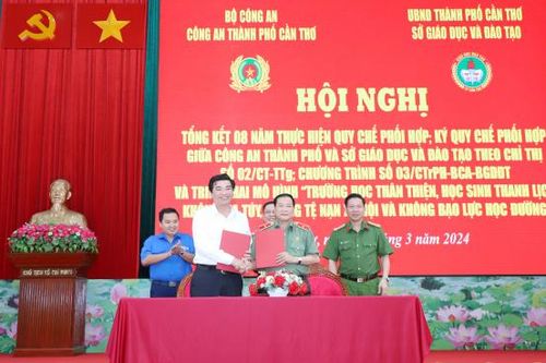 Triển khai mô hình 'Trường học thân thiện, không tệ nạn và không bạo lực học đường'