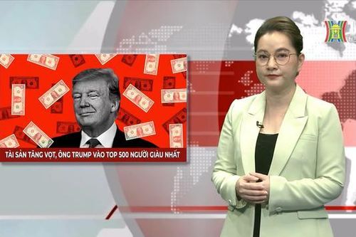 Tài sản tăng vọt, ông Trump vào top 500 người giàu nhất| Nhìn ra thế giới | 29/03/2024